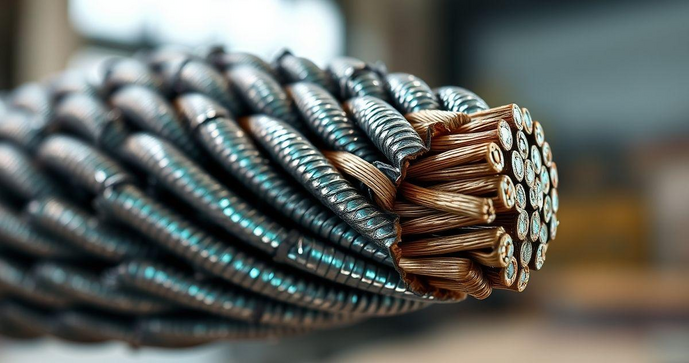Cabo de aço galvanizado com alma de fibra: descubra suas aplicações e vantagens
