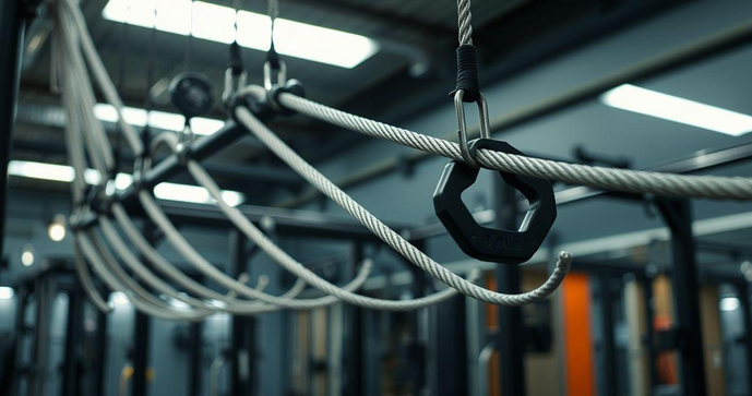 Transforme Seu Treino: Descubra os Benefícios do Cabo de Aço Revestido na Academia