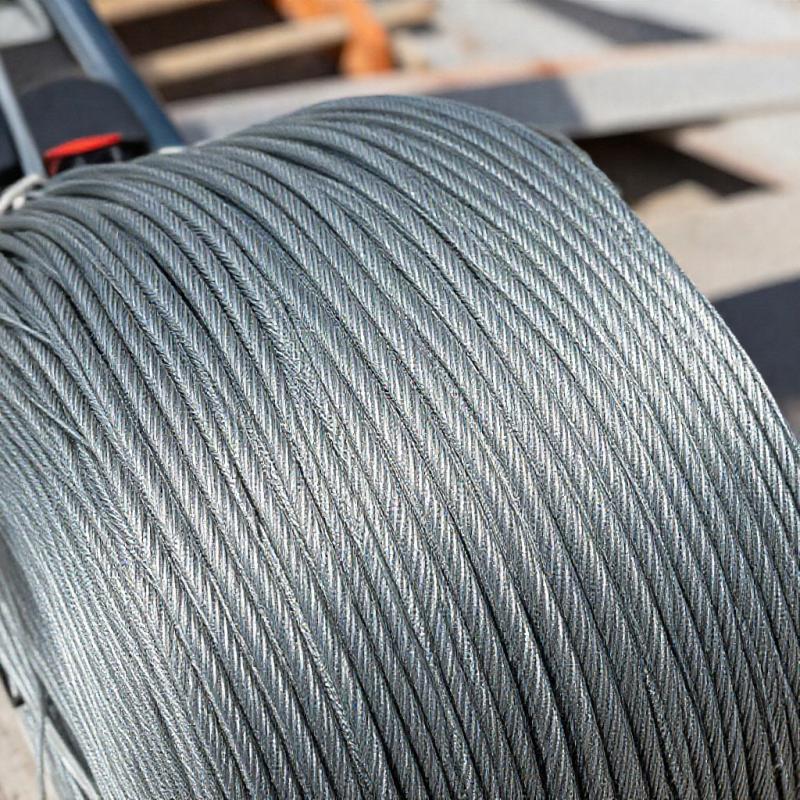 Cabo de Aço Galvanizado para Linha de Vida: Segurança Inabalável