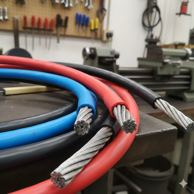 Cabos de Aço Revestidos: Benefícios, Aplicações e Informações Essenciais