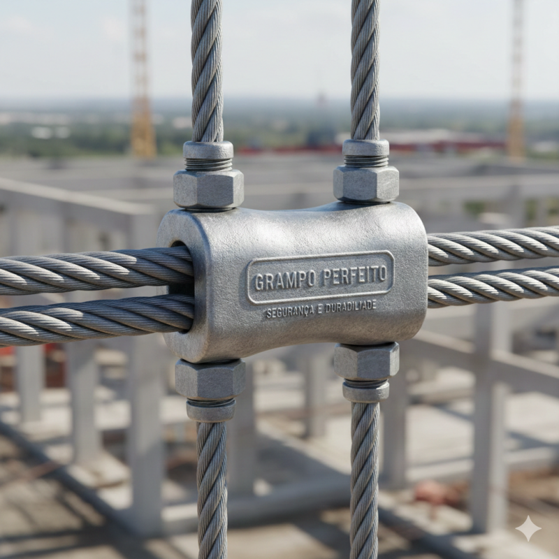 Como Selecionar o Grampo Perfeito para Cabos de Aço com Segurança e Durabilidade